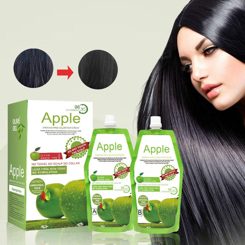 Apple Hair Color Cream Premium Quality [FREE HOME 🚚DELIVERY]