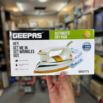 Geepas Automatic Dry Iron || Original Product