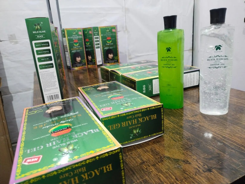 Sardar Jee Hair Color Gel EASY DYEING COLOURING GEL + OIL 2 BOTTLES 500 ML [FREE HOME 🚚DELIVERY]