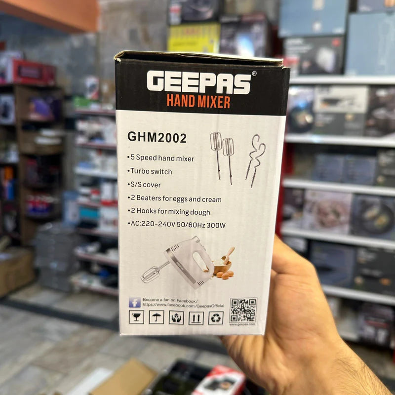 Geepas Hand Mixer GHM2002