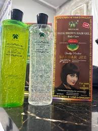 Sardar Jee Hair Color Gel EASY DYEING COLOURING GEL + OIL 2 BOTTLES 500 ML [FREE HOME 🚚DELIVERY]