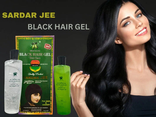 Sardar Jee Hair Color Gel EASY DYEING COLOURING GEL + OIL 2 BOTTLES 500 ML [FREE HOME 🚚DELIVERY]